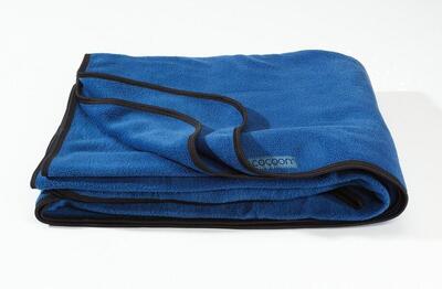 Cocoon Fleece-Decke – Kompakt & Leicht – Blue Pacific