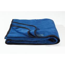 Couverture Cocoon en Polaire – Compacte & Légère – Blue Pacific