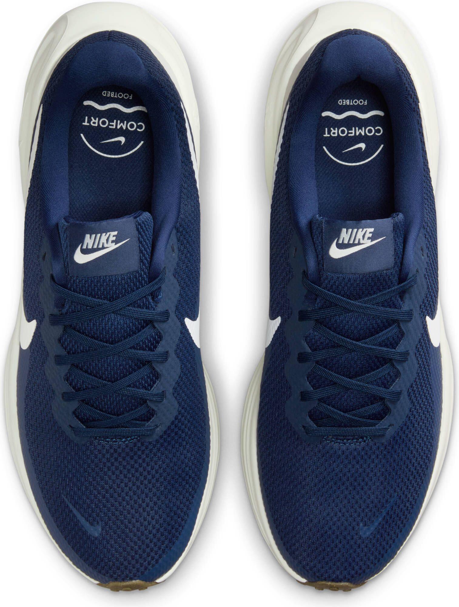 Nike Nike Revolution 8 - midnight navy/sail-gum med brown 3/6