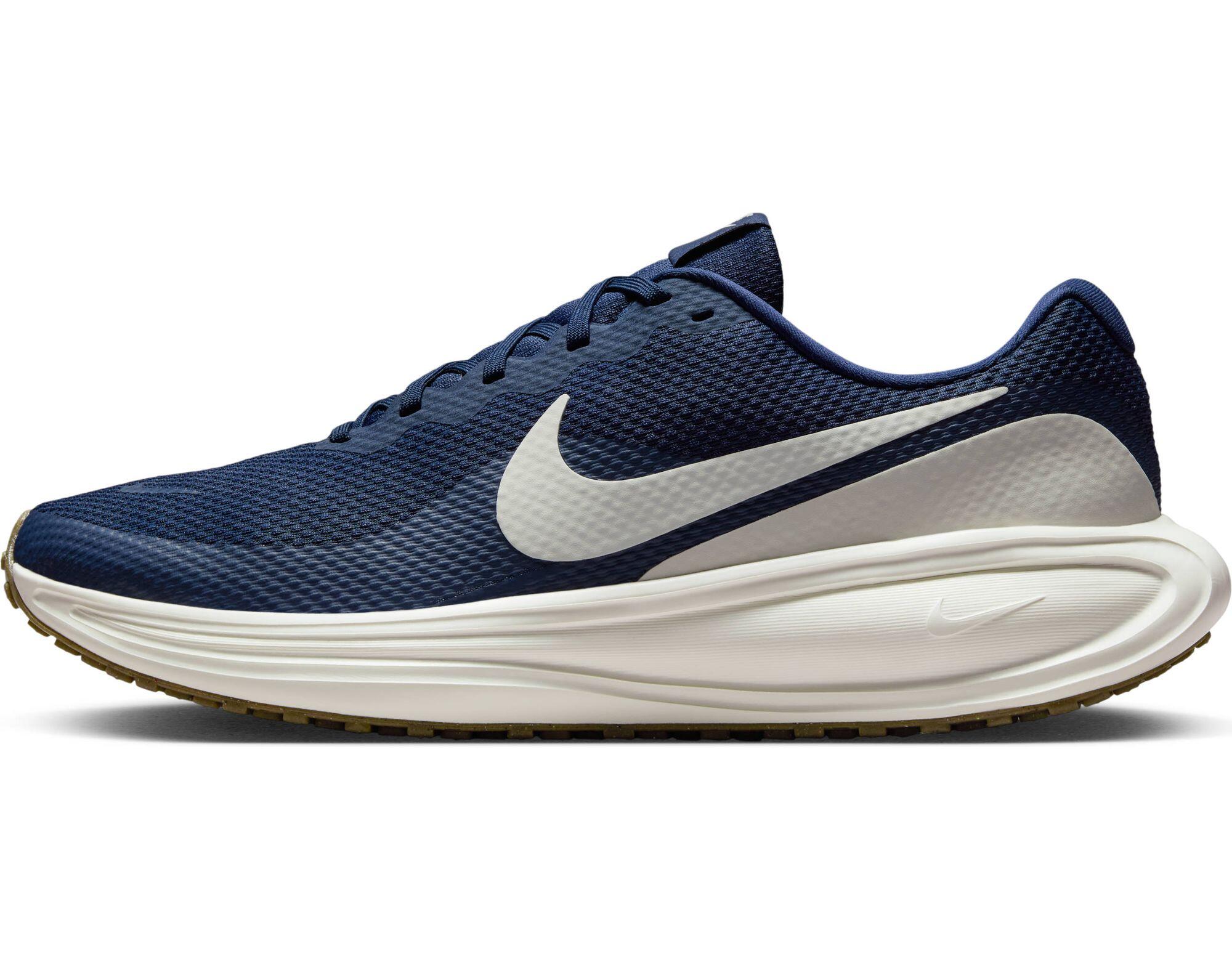 Nike Nike Revolution 8 - midnight navy/sail-gum med brown 4/6