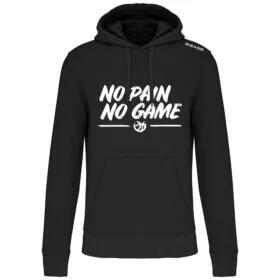 B-ease - Sweat Basketball - No Pain No Game - Sweat Zippé - Noir - Decathlon