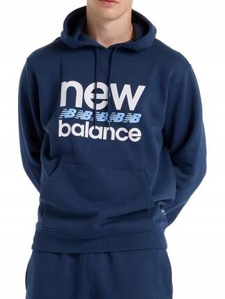 Sweat à capuche New Balance pour homme avec poche kangourou