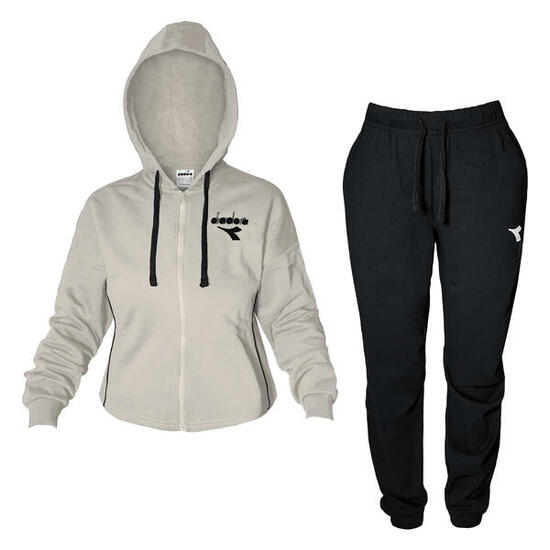 Tuta Donna Cotone Felpato Full Zip 102.182268