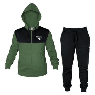 Tuta Uomo Cotone Felpato Zip 102.182282
