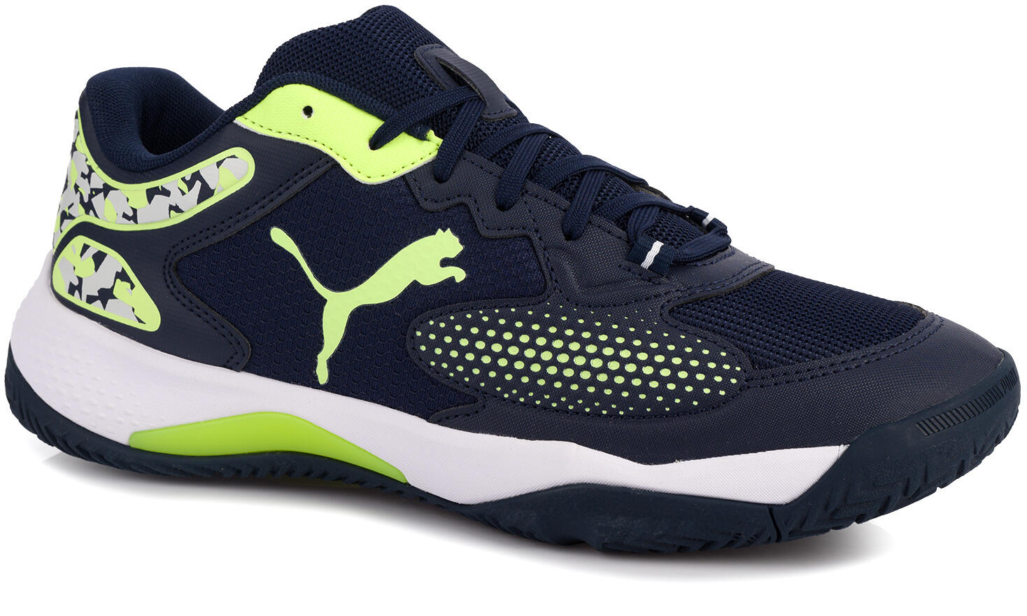 Męskie buty sportowe sneakersy granatowe PUMA SOLARCOURT