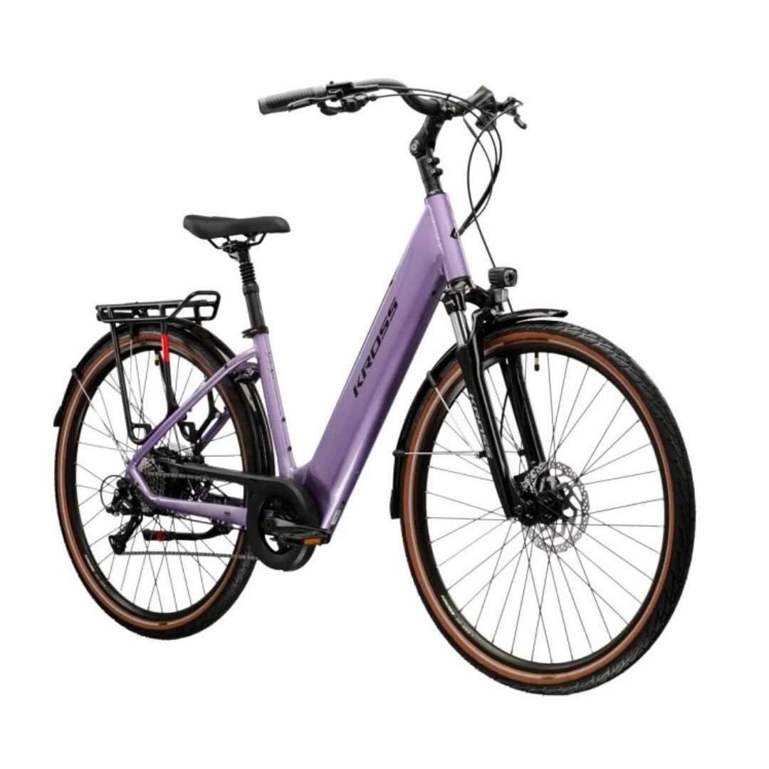 Second Life - Vélo de ville Kross Trans Hybrid LS 1.0 8v, taille L, Mora 3/4