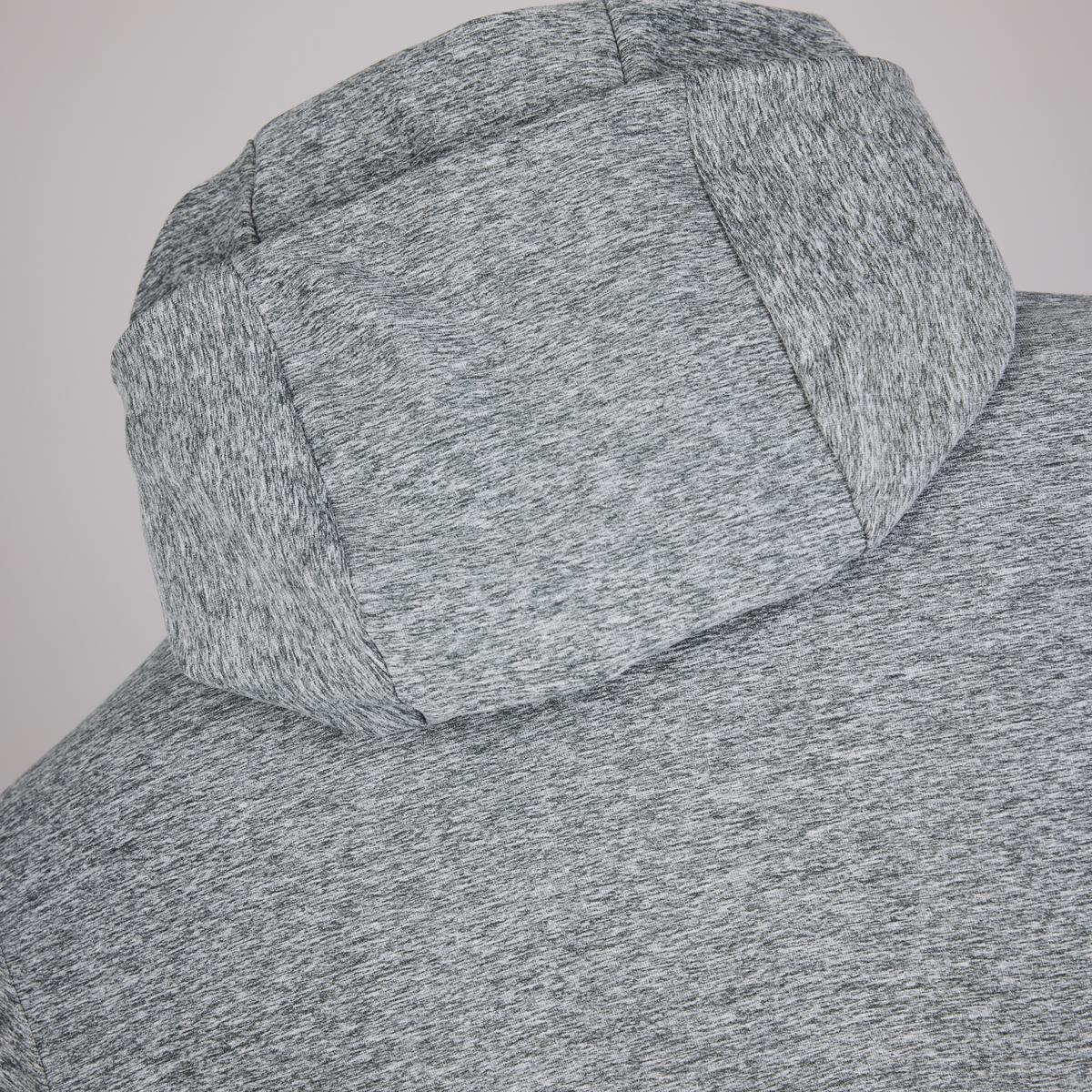 Sweat à capuche avec fermeture éclair femme - P-SUNSTONE W - gris chiné - velo 4/6