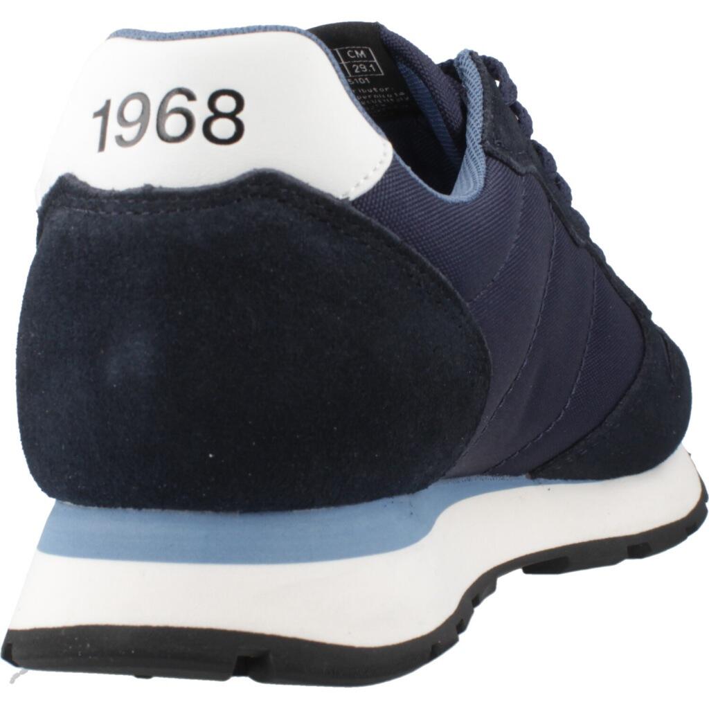 Baskets Sun68 Modèle Tom Solid Couleur Bleu 3/5