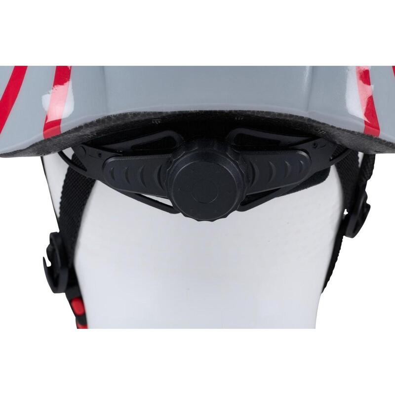 Casca protectie copii, model rechin, reglabila 48-52 cm, curele, 12 orificii