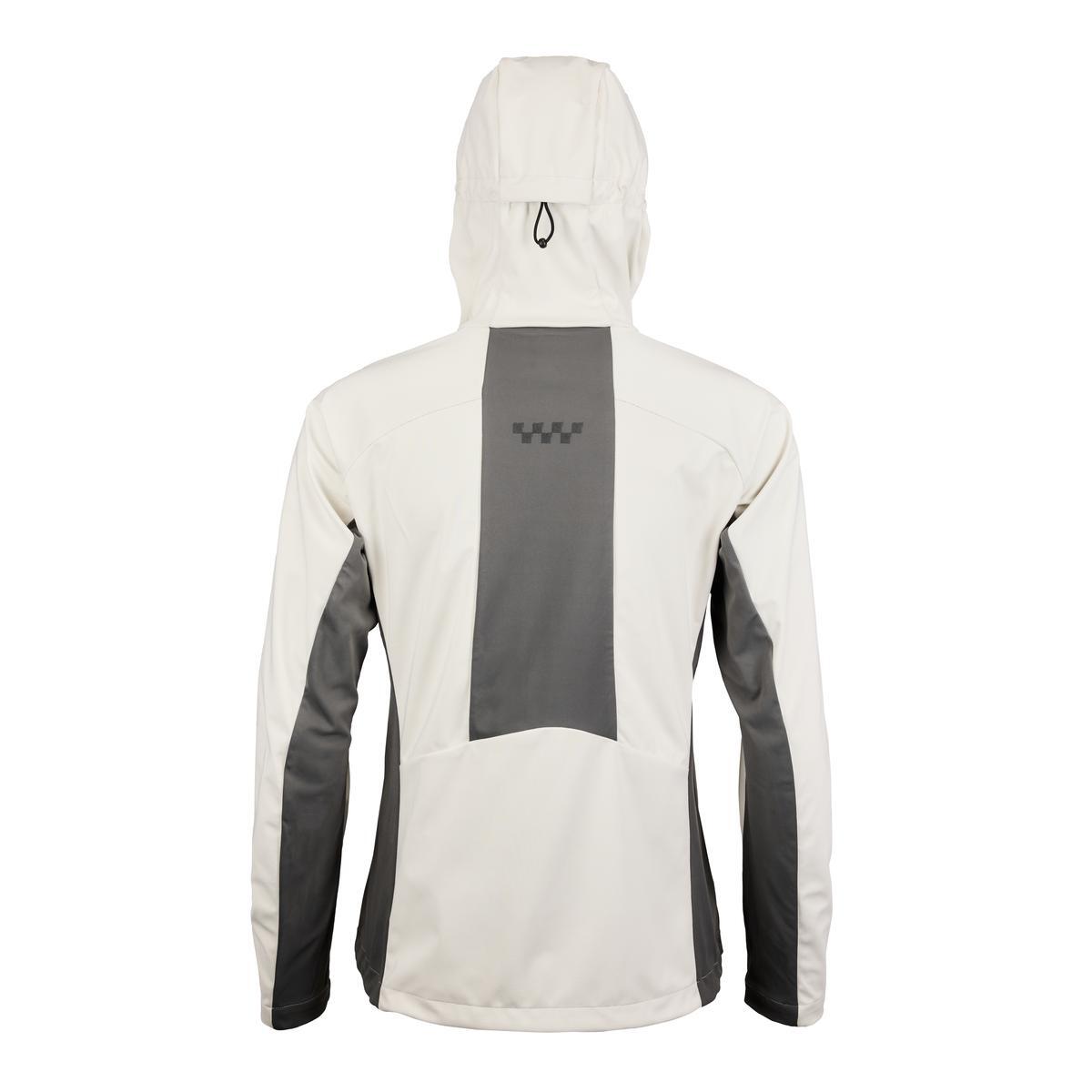 Veste Softshell à Capuche Femme -P-ROCK W - offwhite Exterieur- velo 2/6