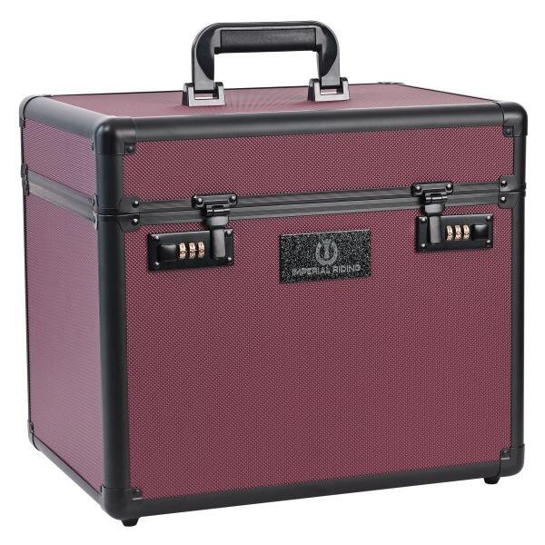 Imperial Riding - Imperial Riding Coffret De Toilettage Brillant - Fig - Sac De Pansage - Rouge - No Size - Decathlon