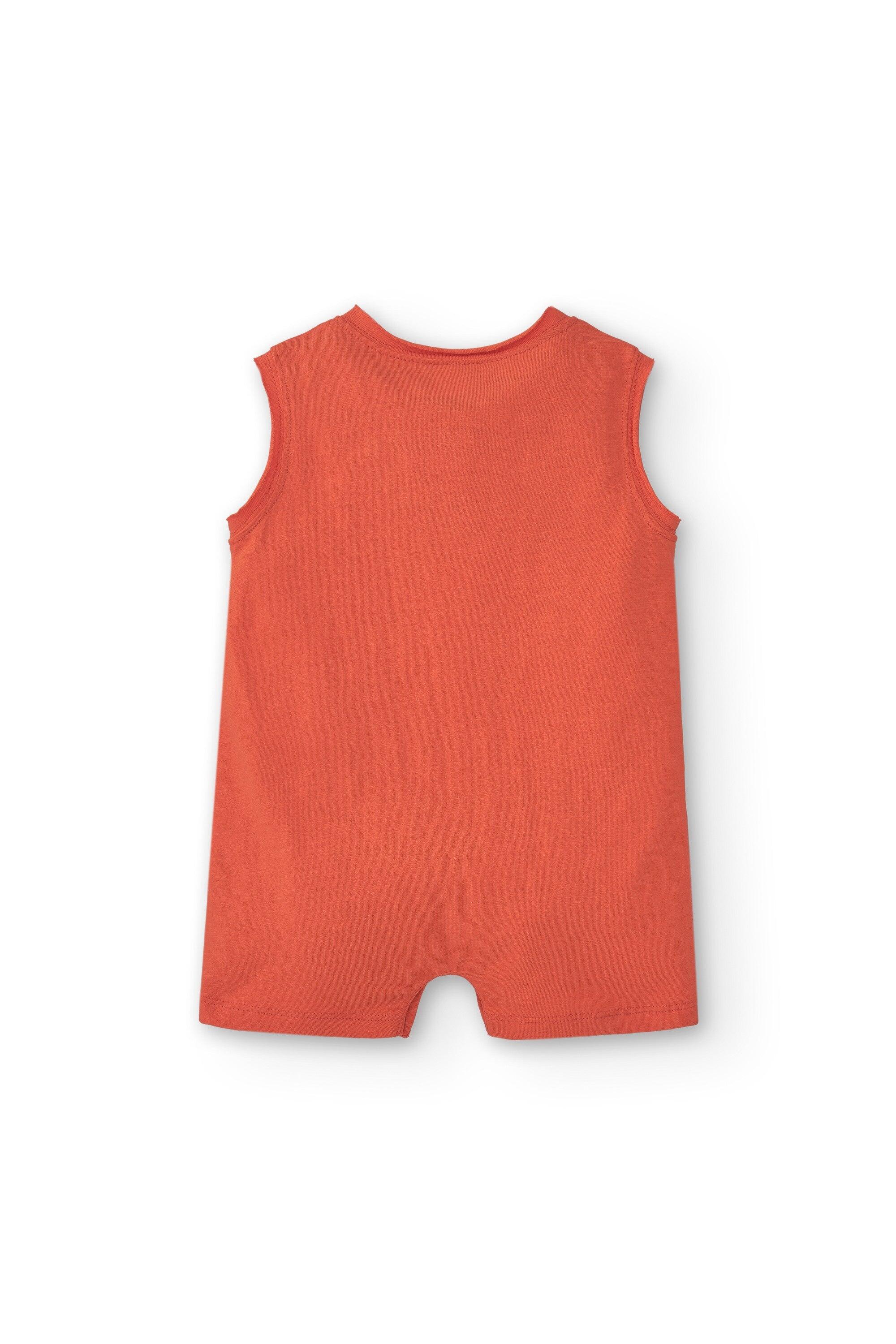 Macacão vermelho para bebê 2/3