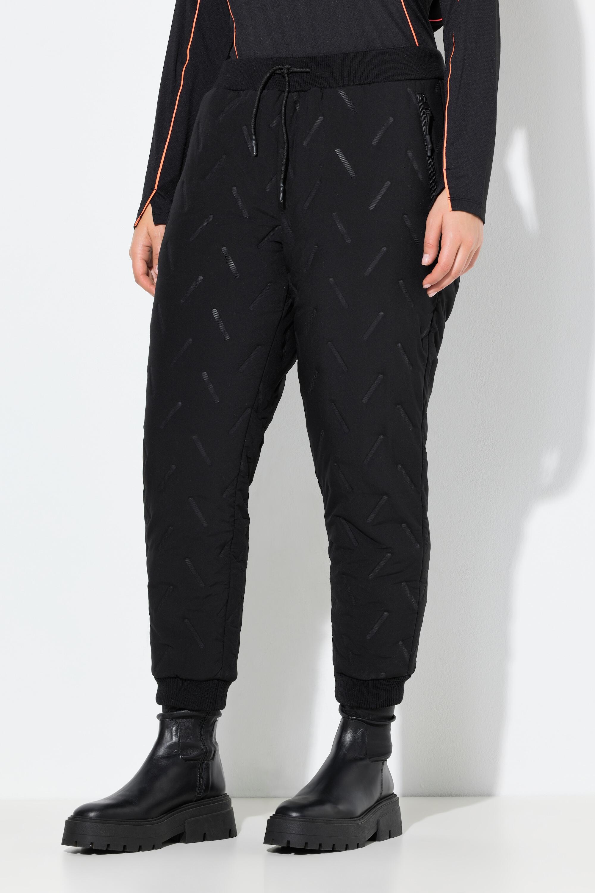 Femme Jogging technique à poches zippées et bord côtelé stretch 1/6
