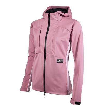 Damen Softshell Kapuzenjacke -P-ROCK W - mauve - Outdoor - Fahrrad