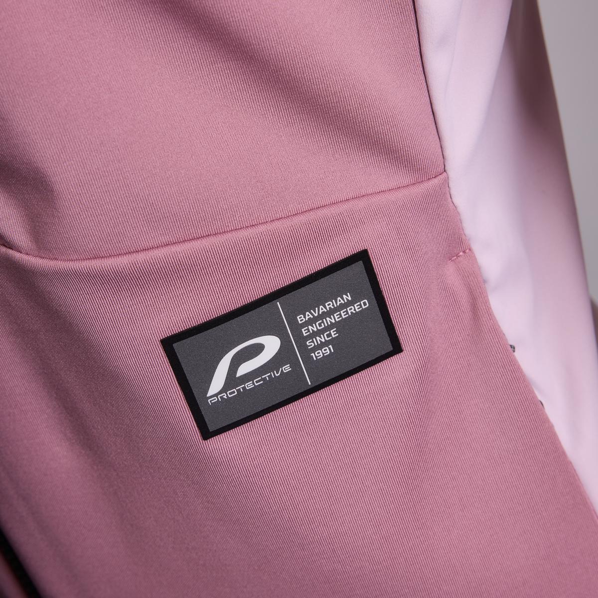 Mujer Softshell Kapuzenjacke -P-ROCK W - malva - Outdoor - Ciclismo 4/6