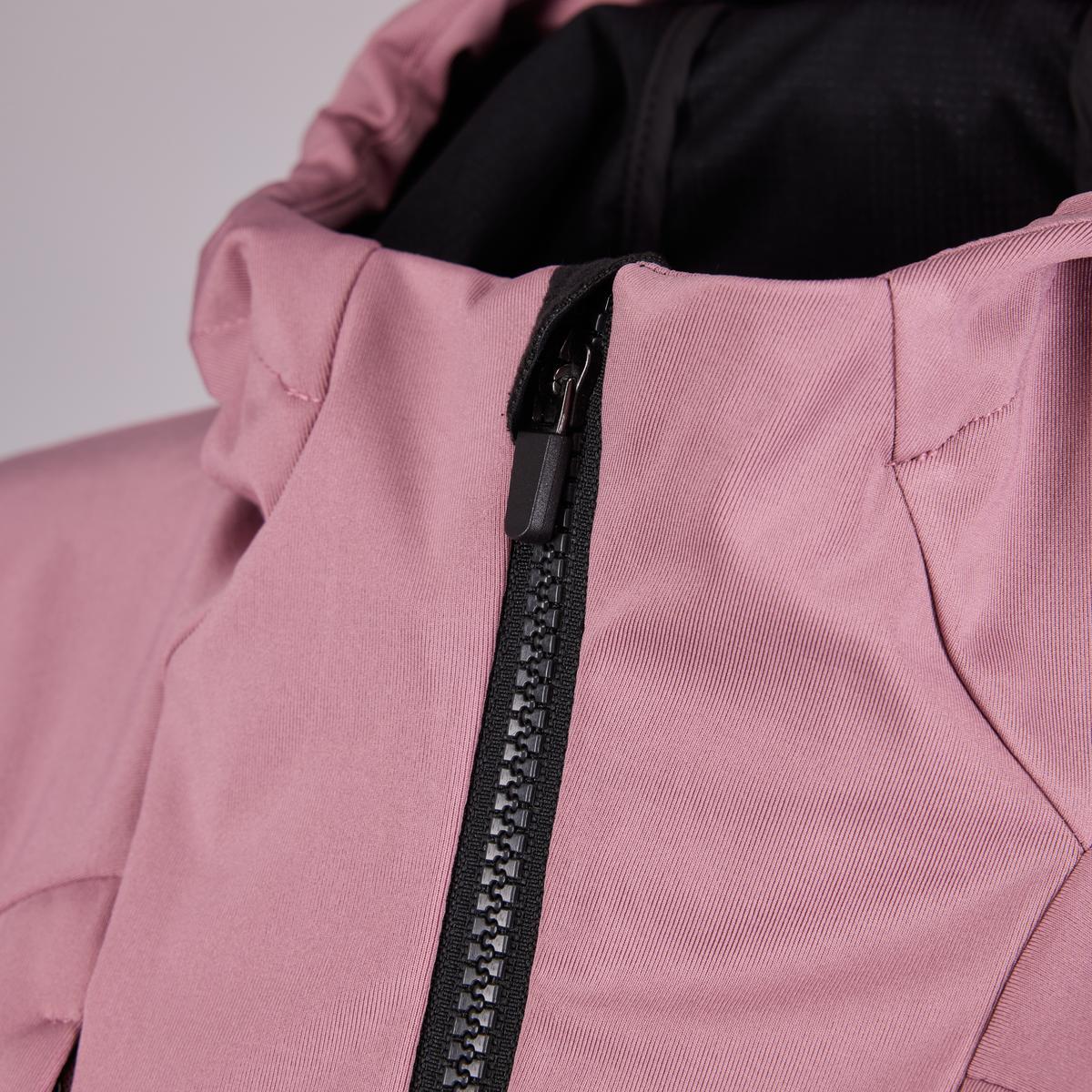 Mujer Softshell Kapuzenjacke -P-ROCK W - malva - Outdoor - Ciclismo 6/6