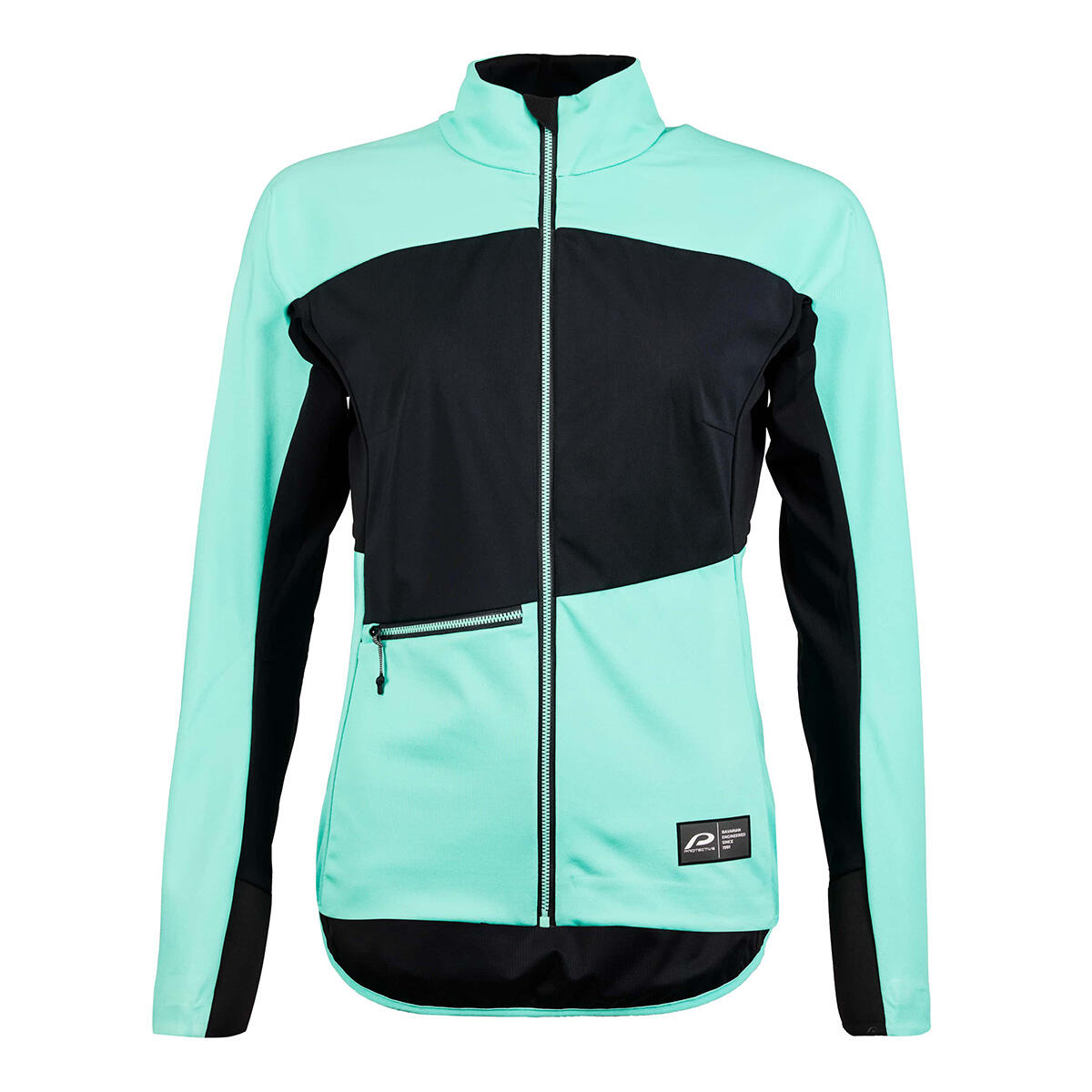 Veste Softshell Femme - P-BEAT STREET 4.0 - turquoise - Vélo coupe-vent 2/3