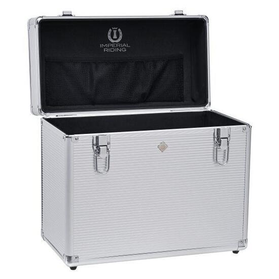 Imperial Riding Coffret de toilettage Basic Slim Line - Argent