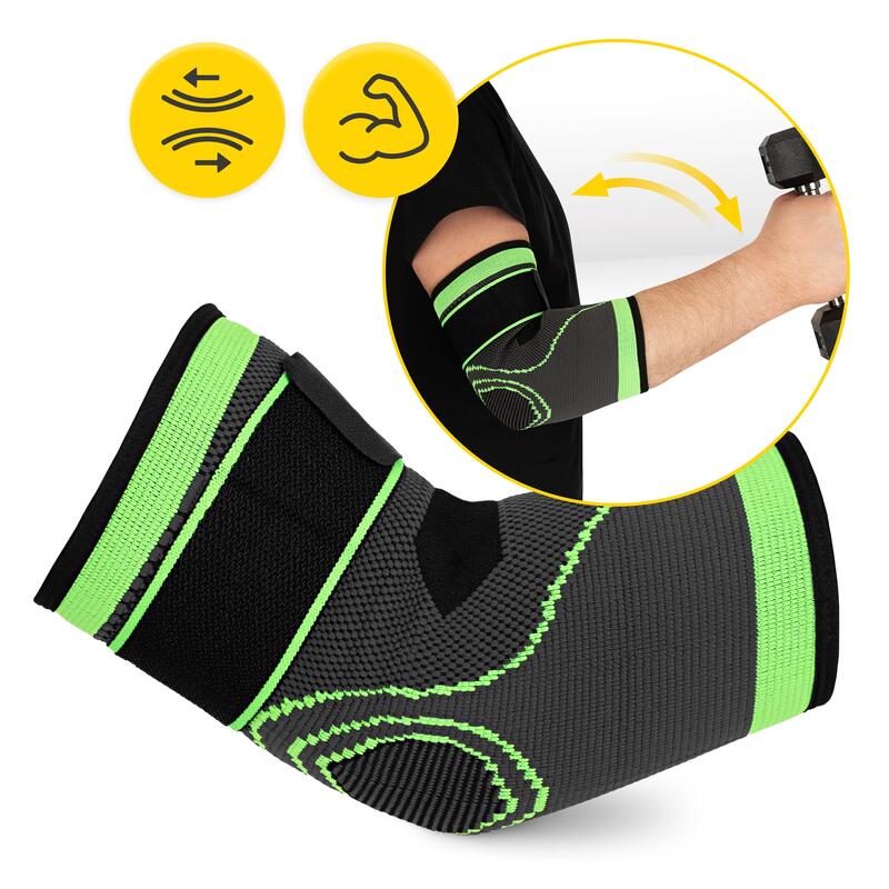 Bandaj elastic pentru cot, 4FIZJO, FLEX