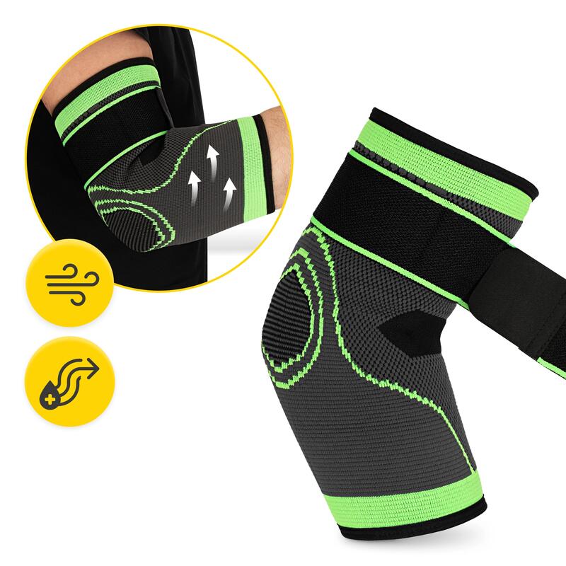 Bandaj elastic pentru cot, 4FIZJO, FLEX