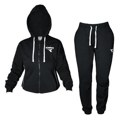 Tuta Donna Cotone Felpato Full Zip 102.182268