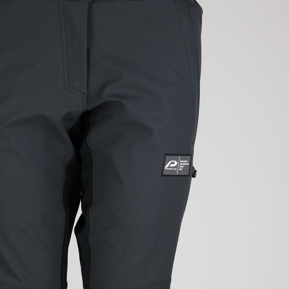 Mujer Pantalón softshell winddicht - P-ENGINE WARM W - negro 5/6