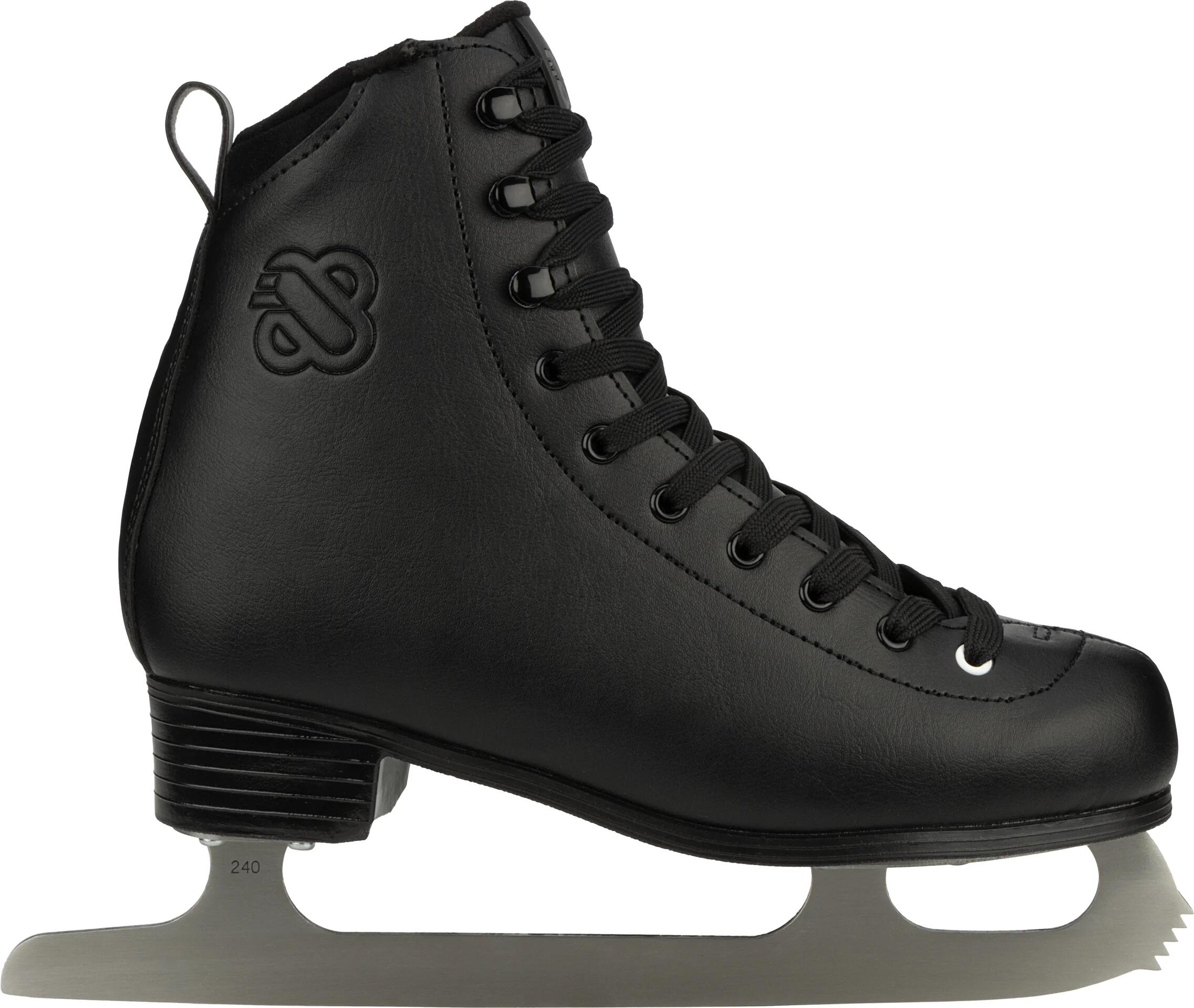 Patine patinaj artistic Nijdam Classic Deluxe Lutzy Loop, negru, 41