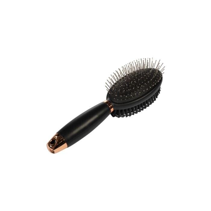 HKM Brosse à queue et crinière en gel, double face - Noir 3/5