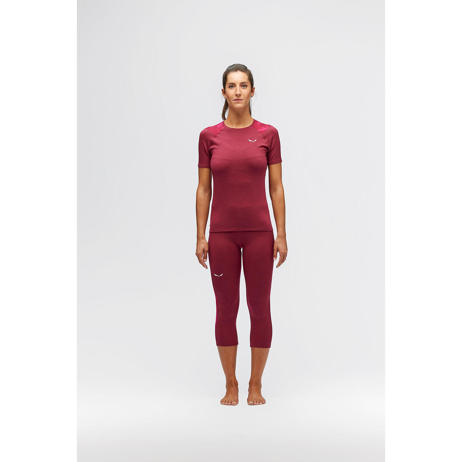 Damen Unterhose W CRISTALLOWARM ALPINEMERINO RESPONSIVE 3/4 TIGHT 3/7
