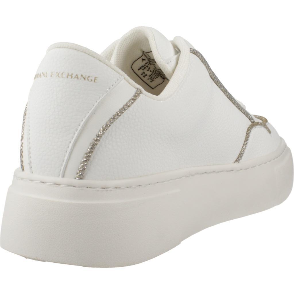 Sneakers donna armani exchange bianco 3/5