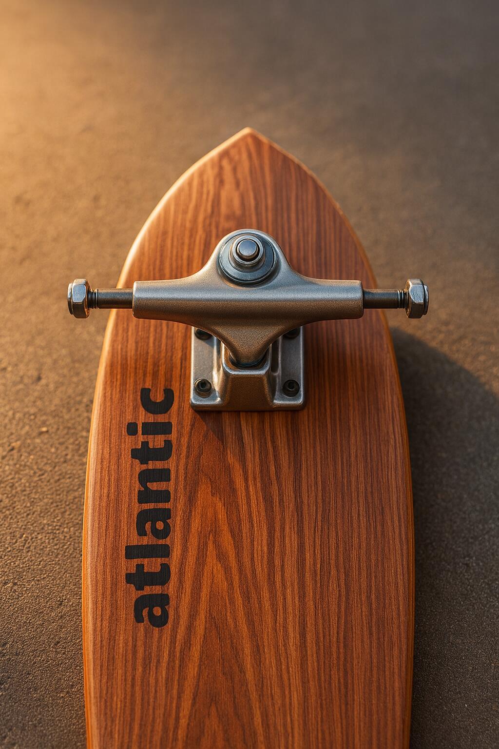 Atlantic Boards - Pack de ejes para skate y surfskate 6/6