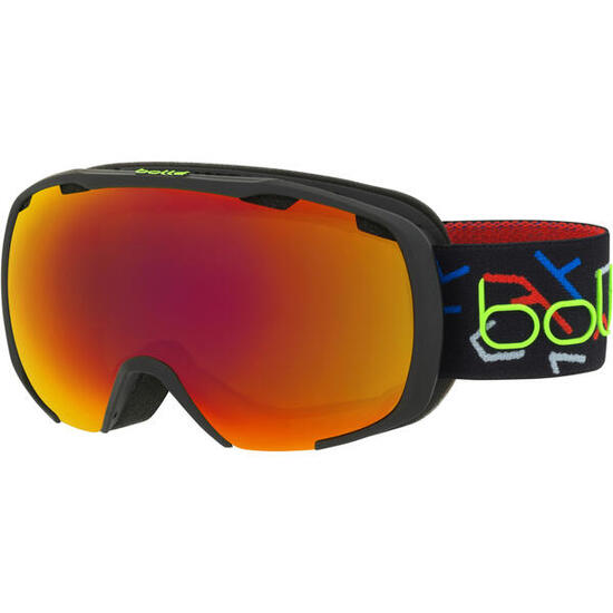 Masque de ski ROYAL Black Green Matte - Sunrise Cat 2
