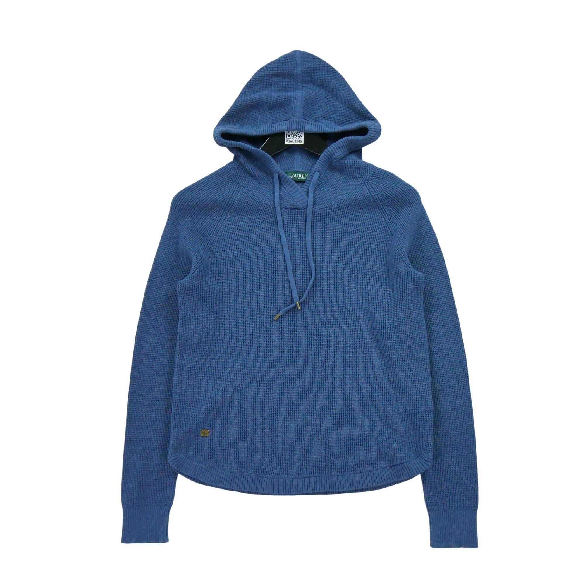 RALPH LAUREN Segunda Vida - Sweatshirt Feminino Azul - Como novo