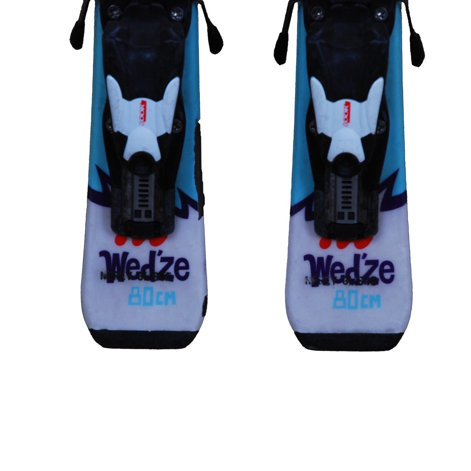RECONDITIONNE - Ski Junior Wedze Onebreaker Kids Yéti + Fixations 4/4