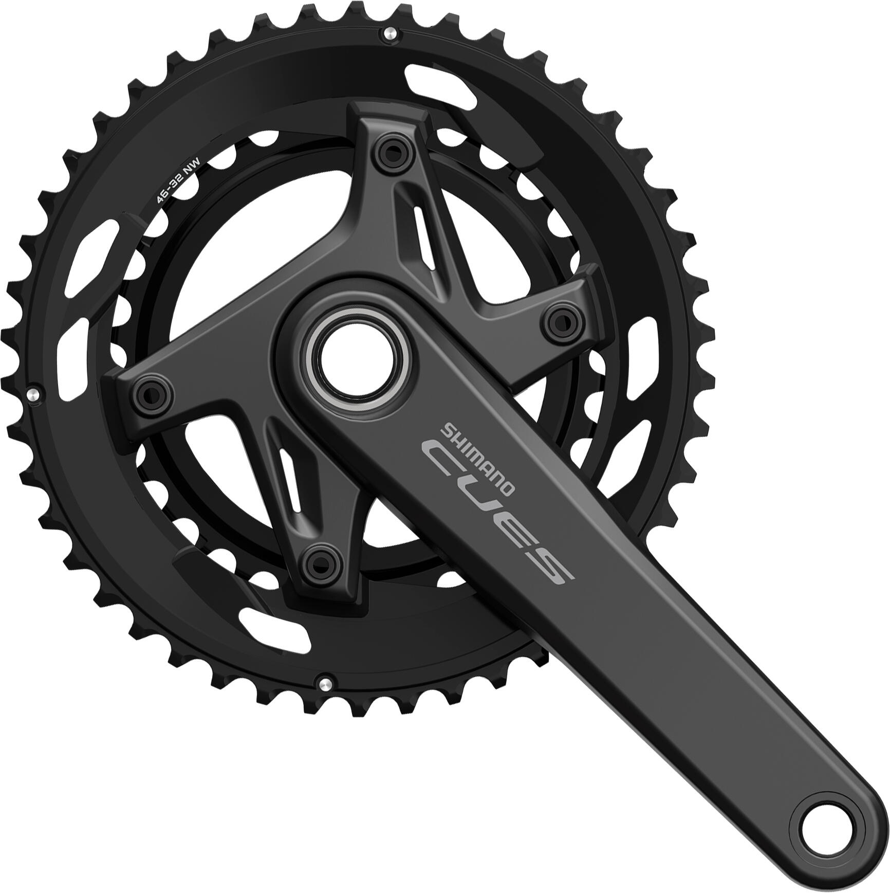 SHIMANO Kurbelgarnitur CUES FC-U6030-2 , 50x34 T, 172,5 mm