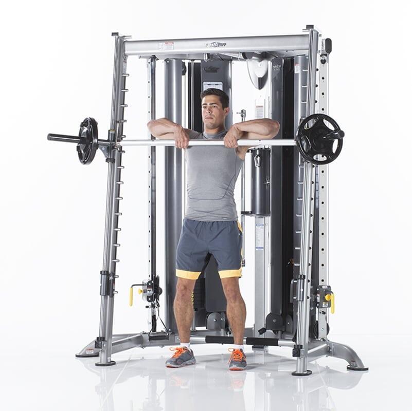 TuffStuff Evolution Corner Multi-Functional Trainer with Smith Press