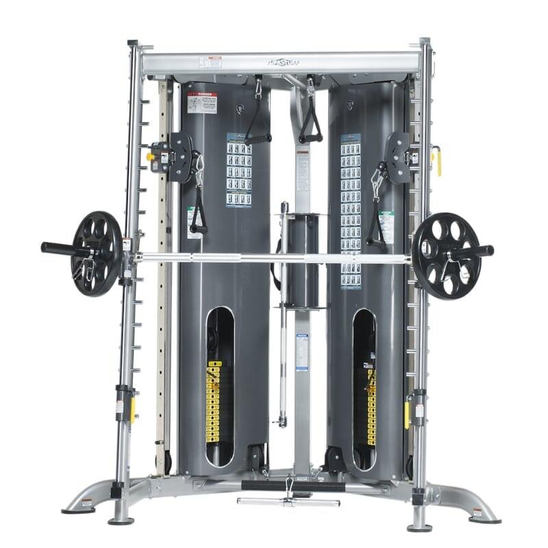 TUFFSTUFF ホームジムセット TuffStuff Evolution Corner Multi-Functional Trainer with Smith Press