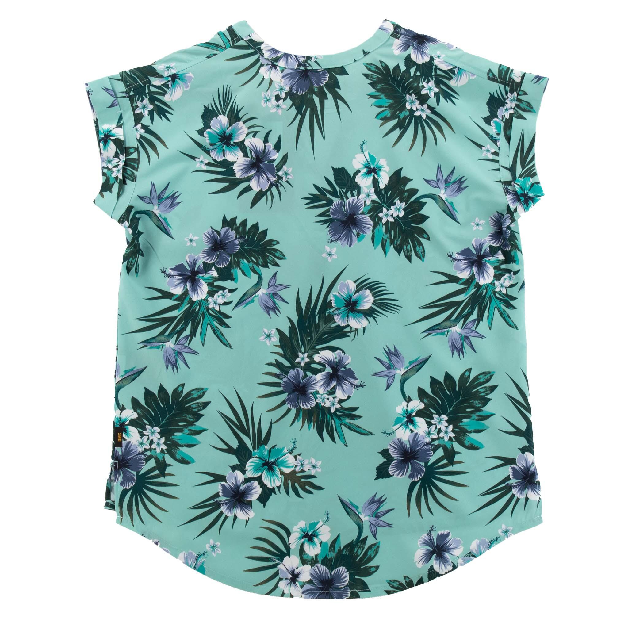 Bluse Victoria Tropical Shirt Damen Bluse Hemd Funktions in Blau 2/2