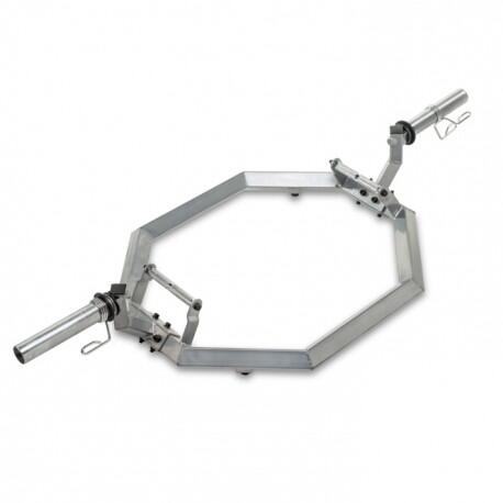 Barra Olímpica Hexagonal BOH160 Fuerza Adulto Plata 1.60 m