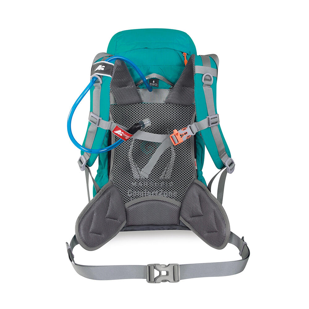 Mochila de trekking e montanha OBERLAND 28 Marsupio Turquesa 2/2