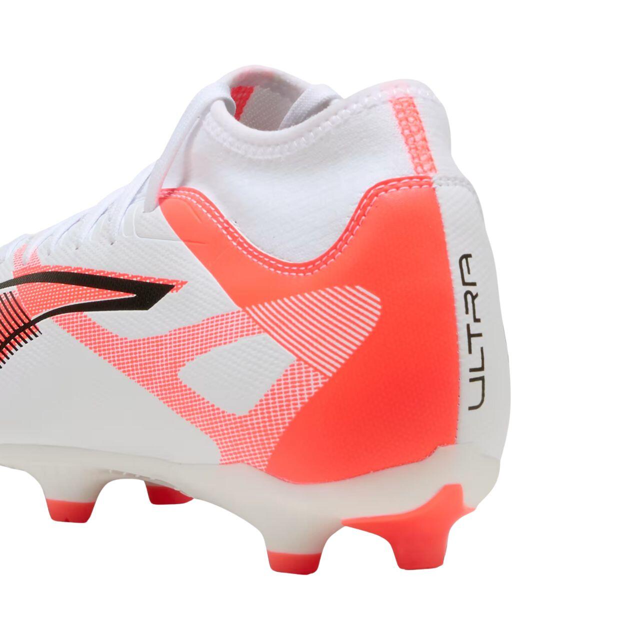 Botas de futebol Ultra 5 Play Firm Ground para homem (Branco / Vermelho) 3/6