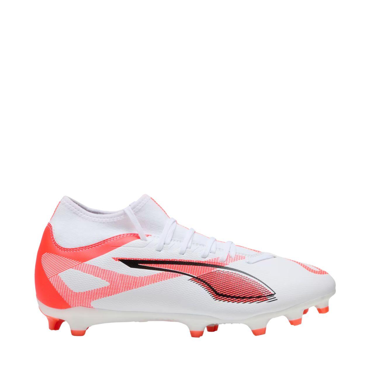 Botas de futebol Ultra 5 Play Firm Ground para homem (Branco / Vermelho) 1/6