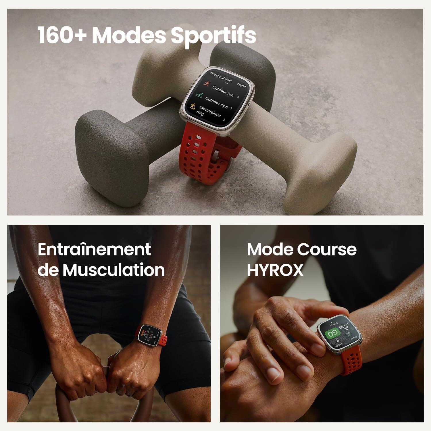 Montre sport et santé Amazfit Active 2 premium NFC (Square) 6/7