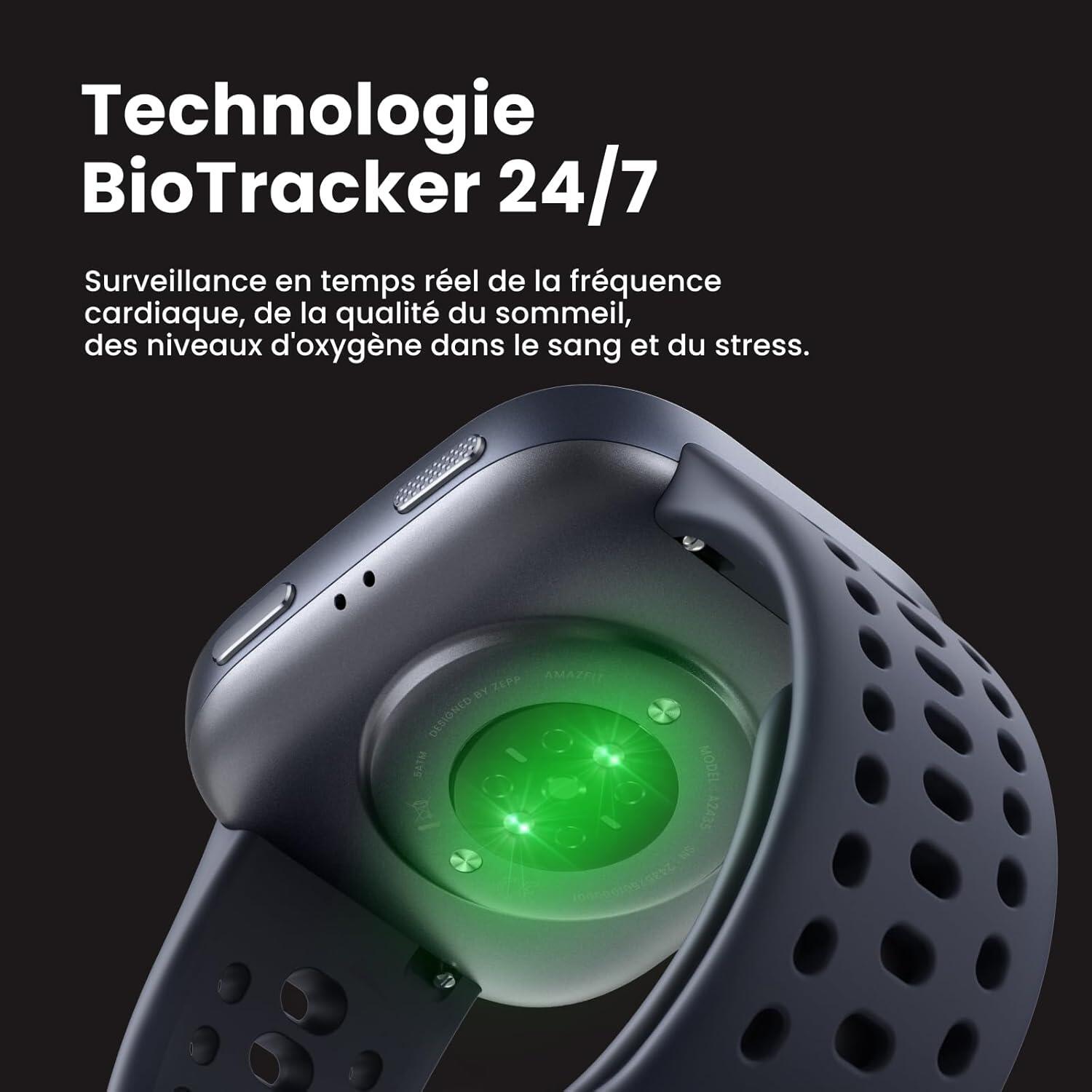 Montre sport et santé Amazfit Bip 6 - Black 5/7