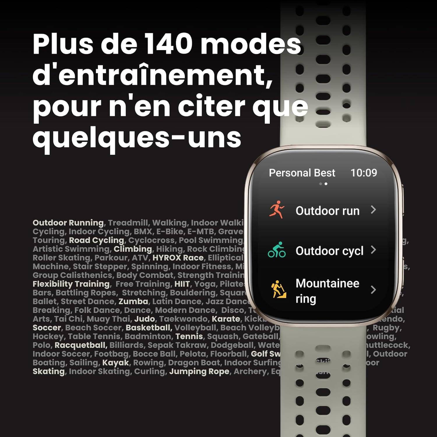 Montre sport et santé Amazfit Bip 6 - Black 7/7