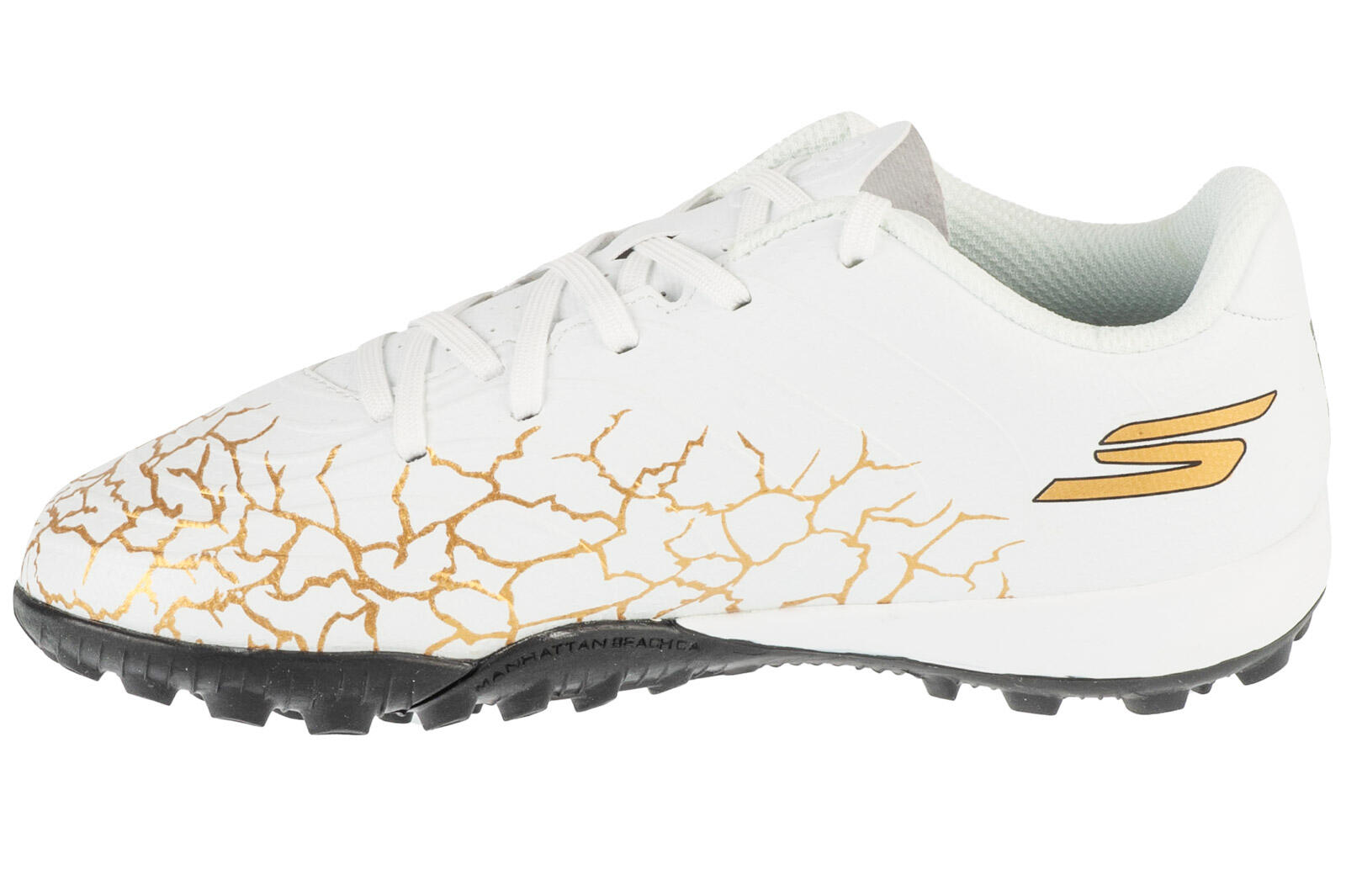 Fußballschuhe SKECHERS SKX 1.5 TF Weiß/Gold 2/5