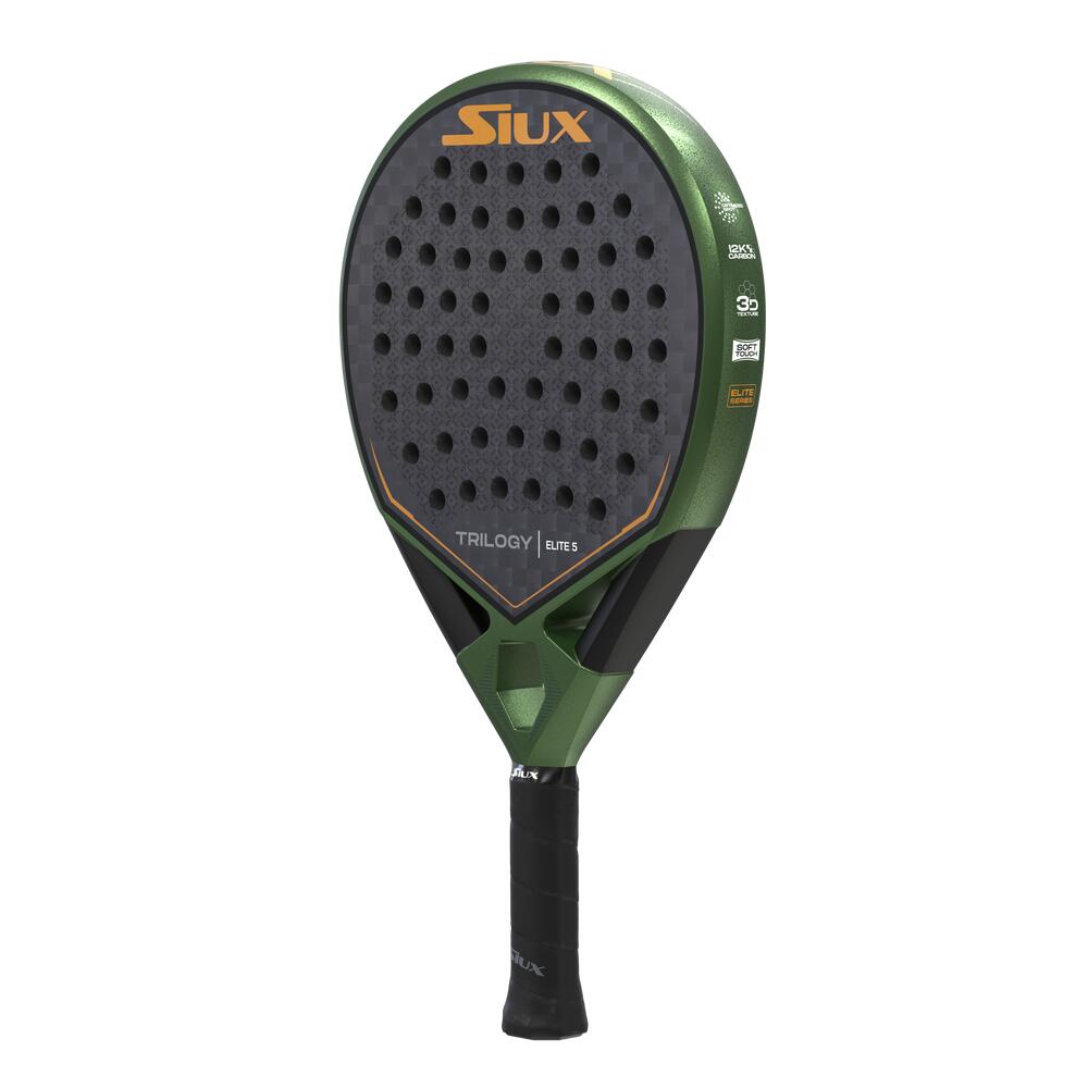 Siux - Raquete de Padel Trilogy Elite 5 nível avançado formato redondo. 3/7