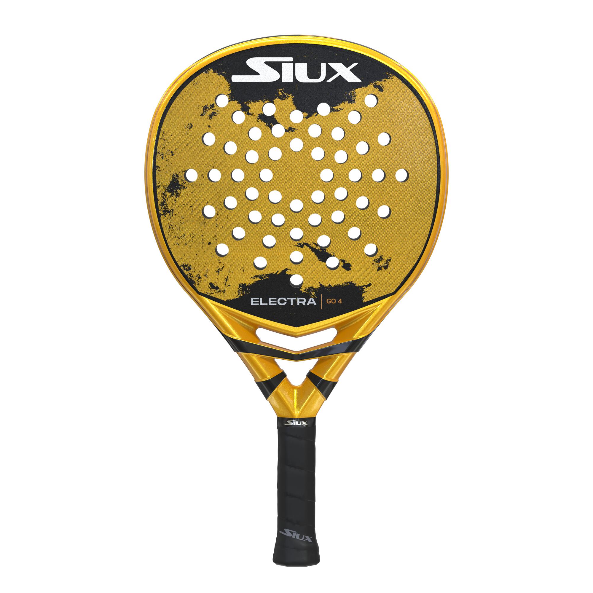 Racchetta da padel Siux - Racchetta Da Padel Electra Go 4 Livello Intermedio Forma Ibrida.