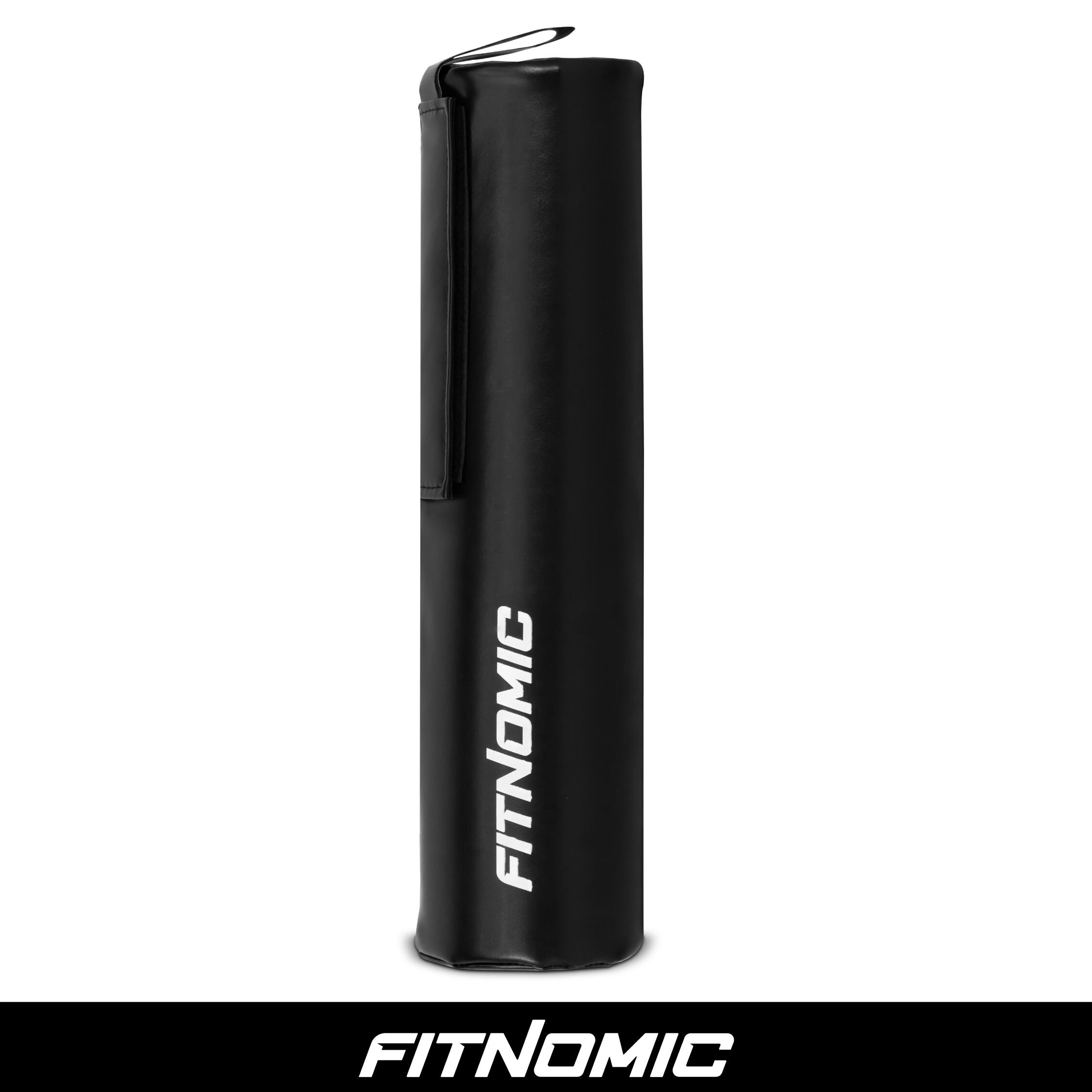 Barbell Pad Solid Black Model FN-37-0006-BL-F - FITNOMIC