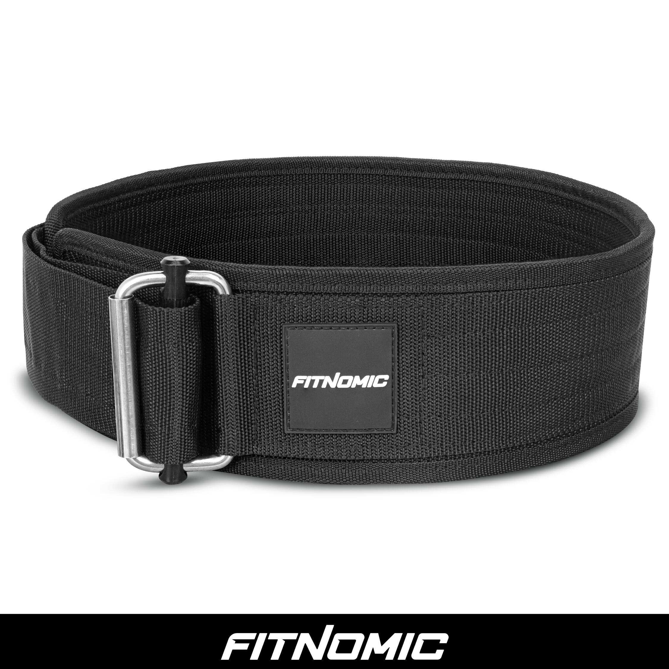 Fitness Weightlifting Belt Size L Model FN-8-0025-BL-L - FITNOMIC